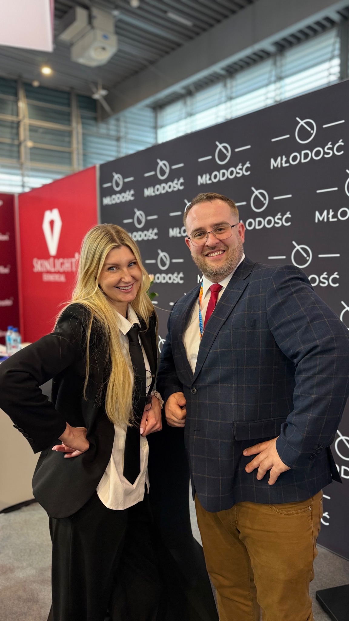 Organizatorzy konferencji dr n. med. Marta Bogusz i Marcin Miszczak